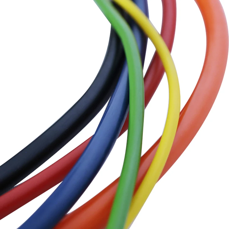 colored latex tubing for fishing lures Libenli Wholesale Bulk Supply Elastic Small Wall Thickness 1 mm Fluorescent  Colors Latex Tubing Lure Fishing Hook Tube Rubber