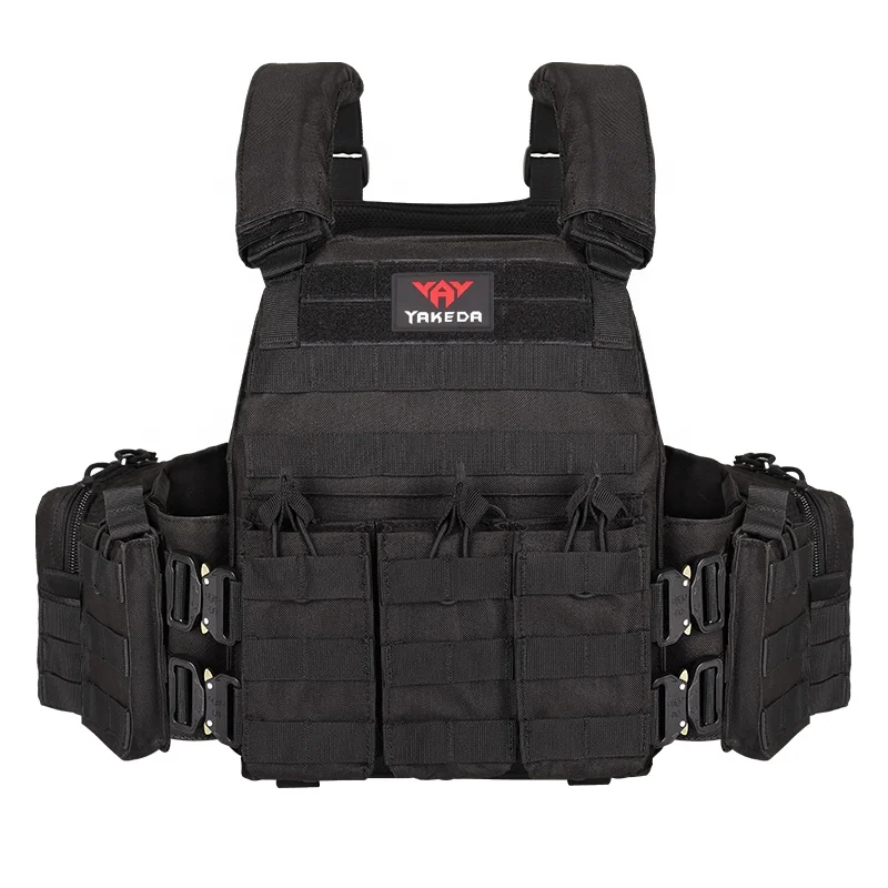 Yakeda Quick Release Buckle Plate Carrier Molle System Camouflage