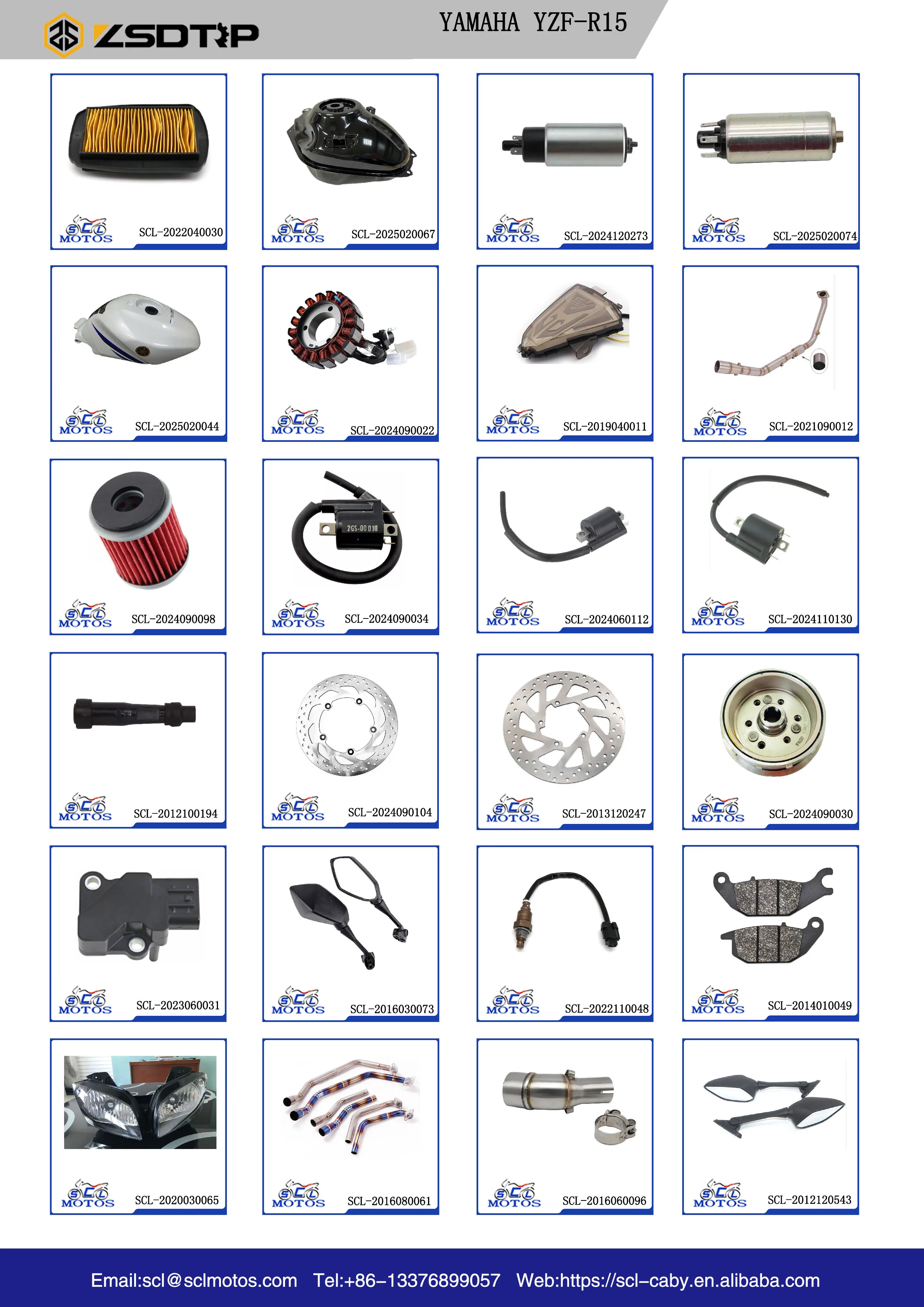 High-quality Motorcycle Brake Caliper for FZ150 YZF R15