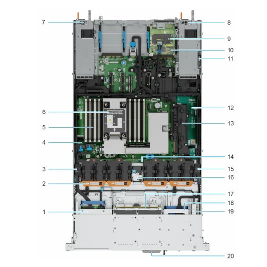 Poweredge R470 Rack Server Brand New PowerEdge R470 1U Rack Server High Quality Computer ...