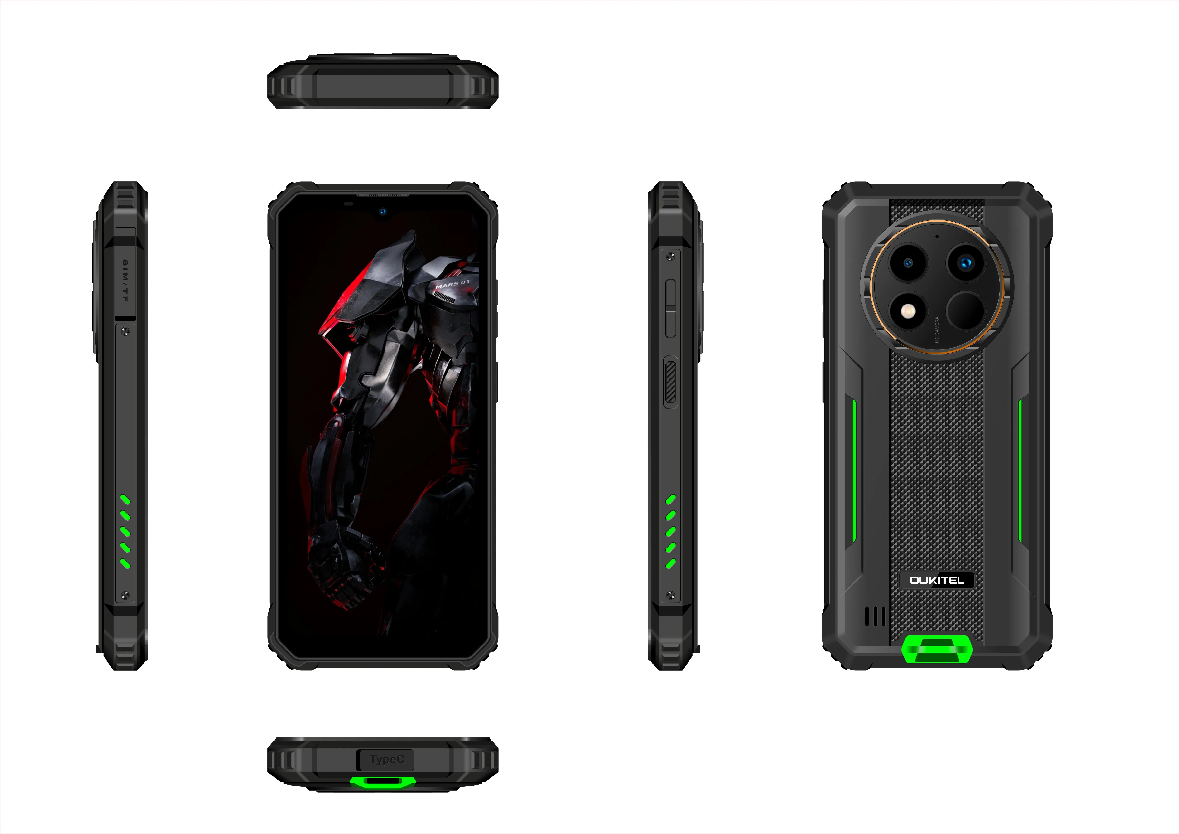OUKITEL 　WP28　8GB 256GB 10600mAh　SIMフリ− OUKITEL WP28【スペック】価格や発売日 | スマホBANK