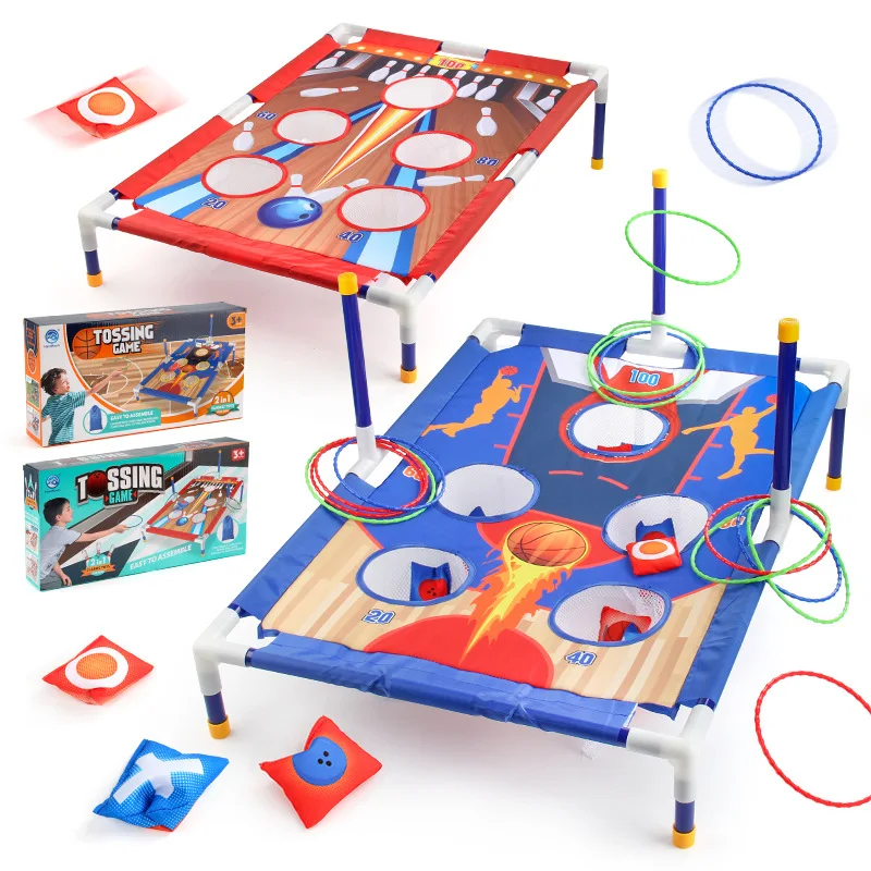 Driveway Games Floating Bean Bag Toss Inflatable Cornhole Game For Outdoor Pool INFLTTS-00118 - The Home Depot