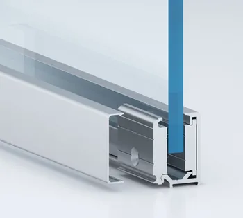 New design New design Modern Glass Railing Outdoor Glass U Channel Frameless Glass Aluminum French Balcony Railing