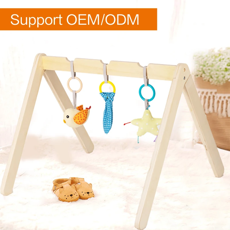 High Quality Ecofriendly Indoor Montessori Wooden Baby Play Frame
