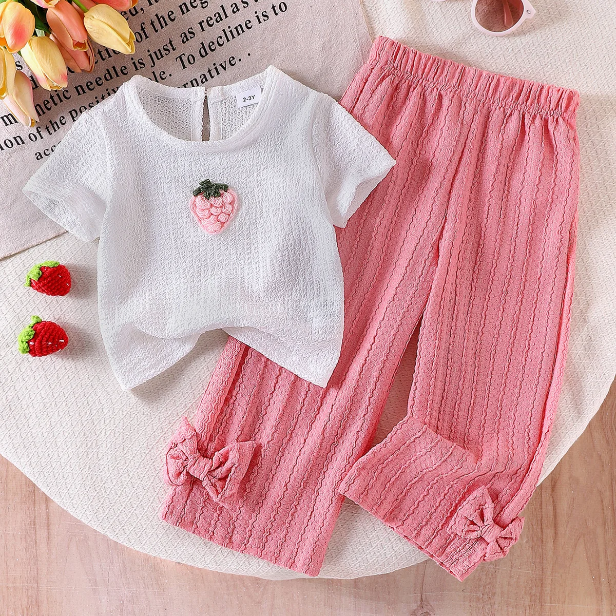 Girl Mode 2020 Fille 2025 Mode Fille Vêtements Mignon 3D Fraise