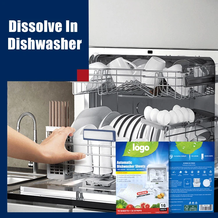 Fnc914 Finice Dish Detergent Eco Wash Sheet Dishwasher Tablets Sheet ...