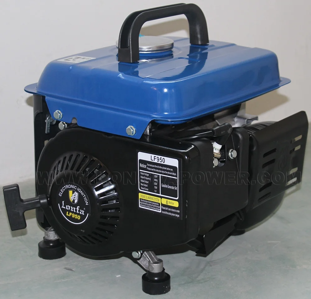 Cheaper Generator Gasoline 950 0.65 0.7kw DC 12V Small Power Tools Mini High Quality Portable Electric Generator Gasoline 950