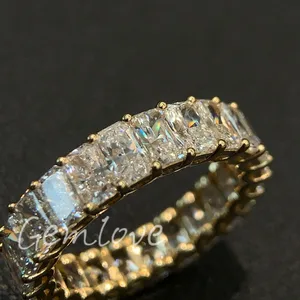 Men's Diamond Engagement Ring 18K Gold Lab Grown VVS Wedding Band Iced Out Hip Hop Jewelry Custom Luxury Ring