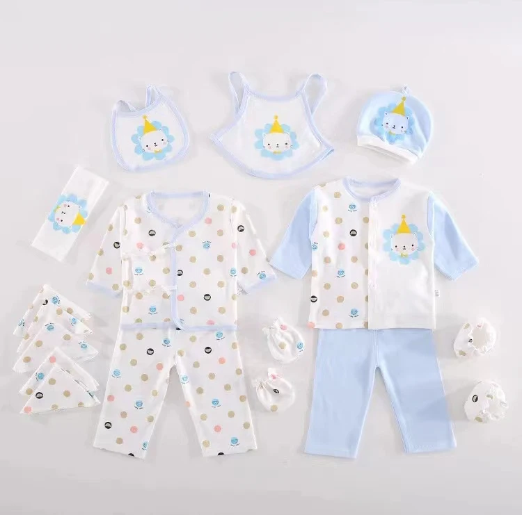 Everystep 16pcs/set 100 Cotton Newborn Baby Clothes Gift Set Baby