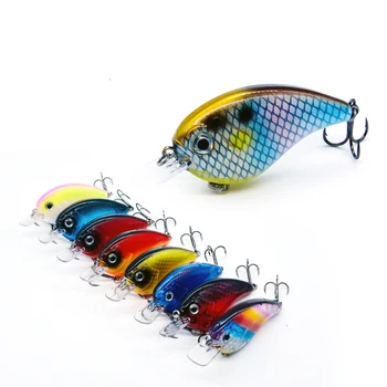 Wholesale 68mm 9g square Flat Lip Floating Fishing Crankbait Lure – Lure – view 3