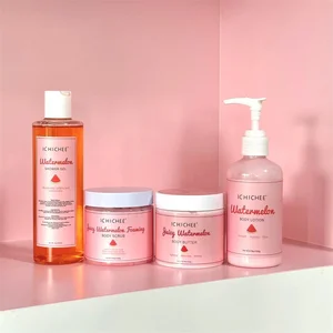 Hot Selling High Quality Natural Skin Care Set Private Label Whipped Shea Watermelon Butter Body Cream Wholesale Min. Order 100pcs