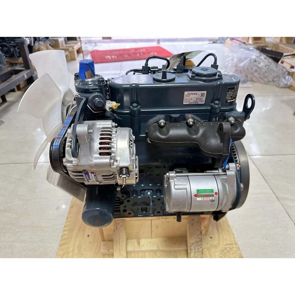 D902 Complete Diesel Engine Assy 4PS3407 2300RPM 11.8KW Fit for Kubota Engine 2