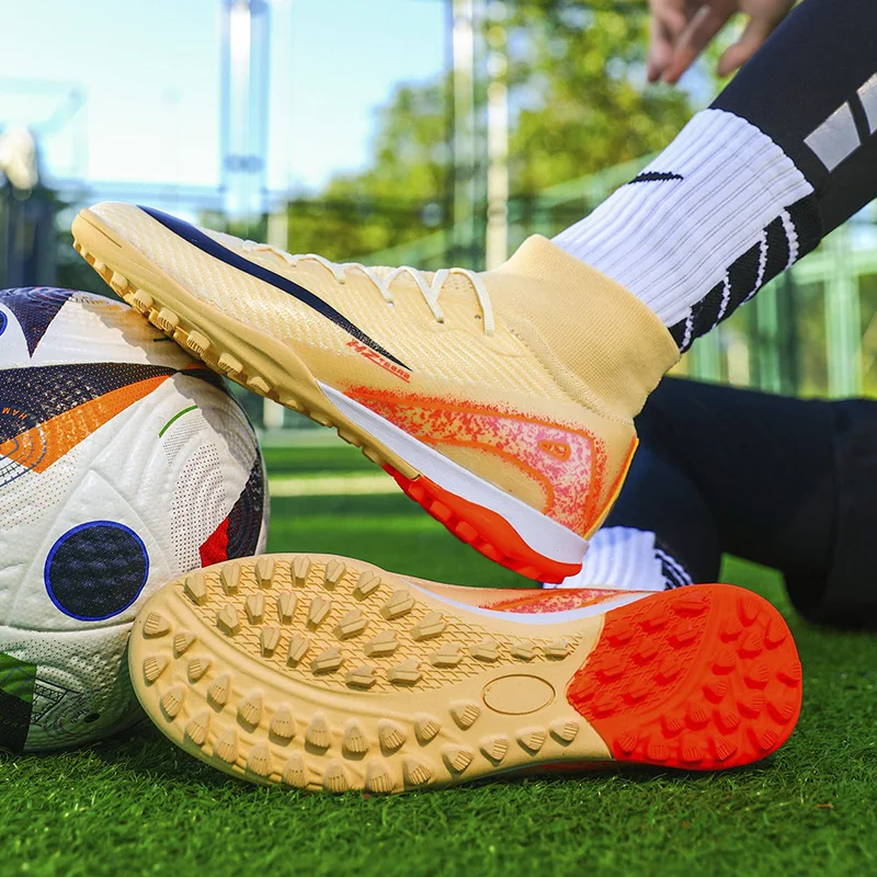 QZJC Men's and Women's FG Long Nails Tf Broken Nails Student Adult Training Shock-absorb aperçu 12