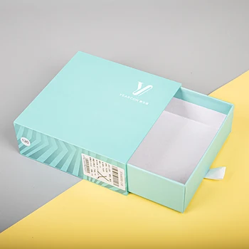 Custom Logo Jewelry Gift Paper Packaging Box Drawer Rigid Box Drawer Packaging Gift Box