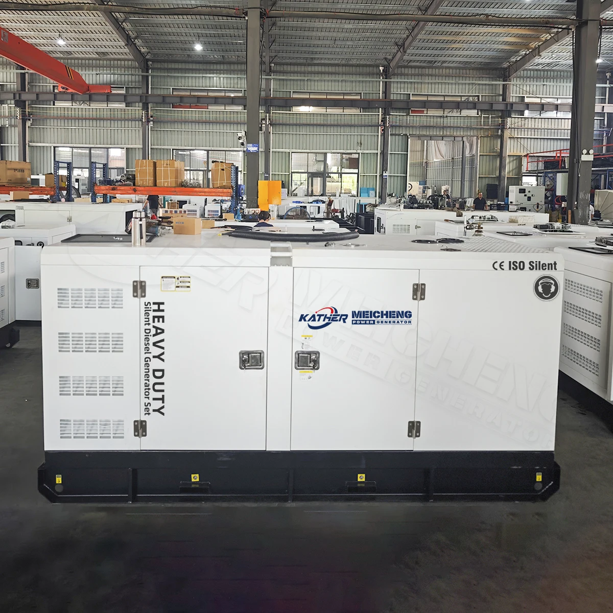 Generator 50kw 80kw 100kw 300kw 500kw 800kw 1000kw 1500kw 2000kw Fully Automatic Silent Canopy Diesel Generator Diesel Engine
