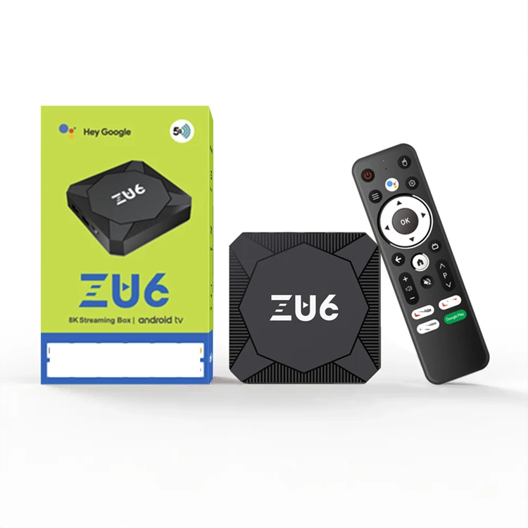 2025 ZU6 TV BOX - Smart Android 12.0 Media Player Set-Top Box