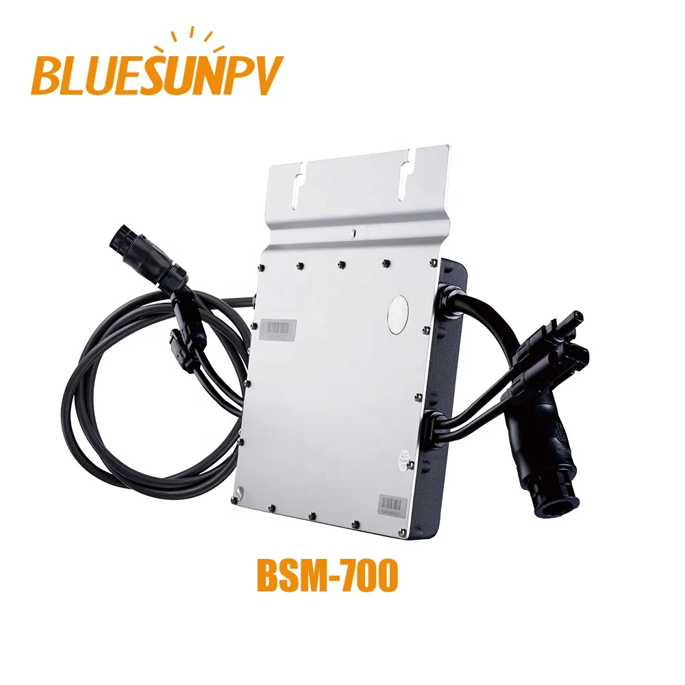BLUESUNPV 500 600 700 Wattatt Micro Inverter And Limiter Best Micro Inverters Hot Sale In Brazil For Solar System Use