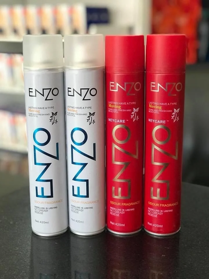 Oem/odm Enzo Hair Styling Strong Hold Spray 420ml Buy Hair Care