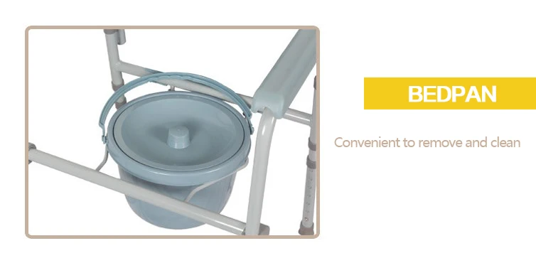 Cheap Price Non-Slip Toilet Elderly Handicapped Commode Chair Bucket
