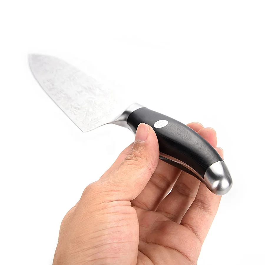 8 Inch Dalstrong Shogun Laser Damascus Lucky Pattern German Stainless Steel Kitchen Chef Knives