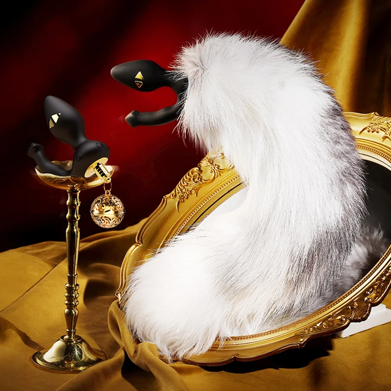 anal plug cosplay Kitsune Cosplay Tail Butt Plug - 3 Tailed 40