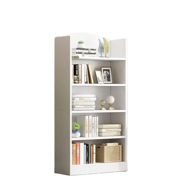 MDF PB OSB WOOD Melamine Lacquer Open Bookcase Multifunctional Storage Organizer Bookshelves for Bedroom Living Room