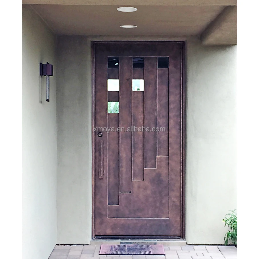 Front Doors For Houses Modern Exterior Steel Security Entry Doors