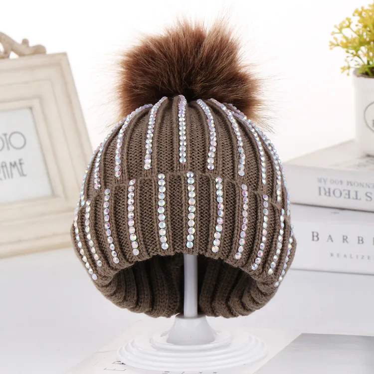 2023 зимние вязаные меховые наушники для мальчиков и девочек