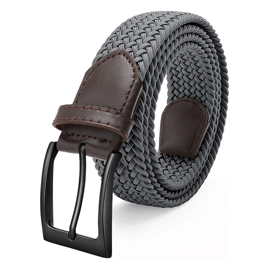 Elastic Braided Stretch Men Golf Casual Jeans Belts Woven Nylon Work Belts Men Pants Shorts Tactical Belt