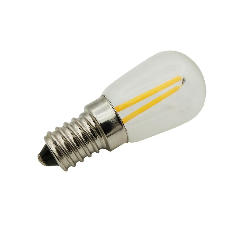 12V 110V 220V E14 E12 ST26 LED Filament Bulb for cooker hood