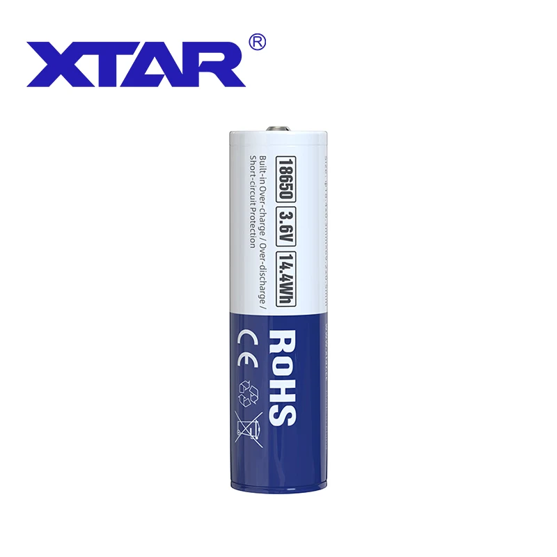 XTAR High Capacity 3.6V 18650 4000mAh 10A Lithium Ion Battery Rechargeable Li-ion 18650 Batteries