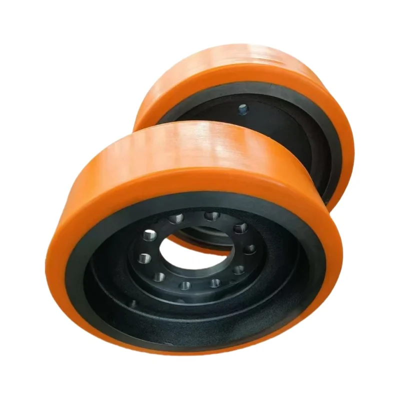 Extra-Load PU Heavy-Duty Industrial Polyurethane Rubber Wheel Caster Wheels for Machinery & Carts Custom Cutting Service