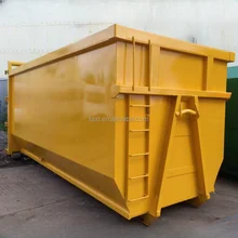 Outdoor Waste Recycling Scrap Metal Roll on off dumpster Scrap Bins With Picket Recycling Dumpster