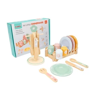 Best-Selling Multi-Functional  House Kitchen Tableware Set  Manufacturer Direct Sale Montessori Educational Toys for Boys Girls