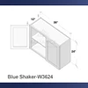 Coctelera azul H-W3624