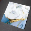 Blu Marea Venatura Minerale Dorata