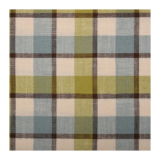 Оптовая продажа 55% лен 45% хлопчатобумажное платье одежда из хлопка и льна в клетку хлопчатобумажная