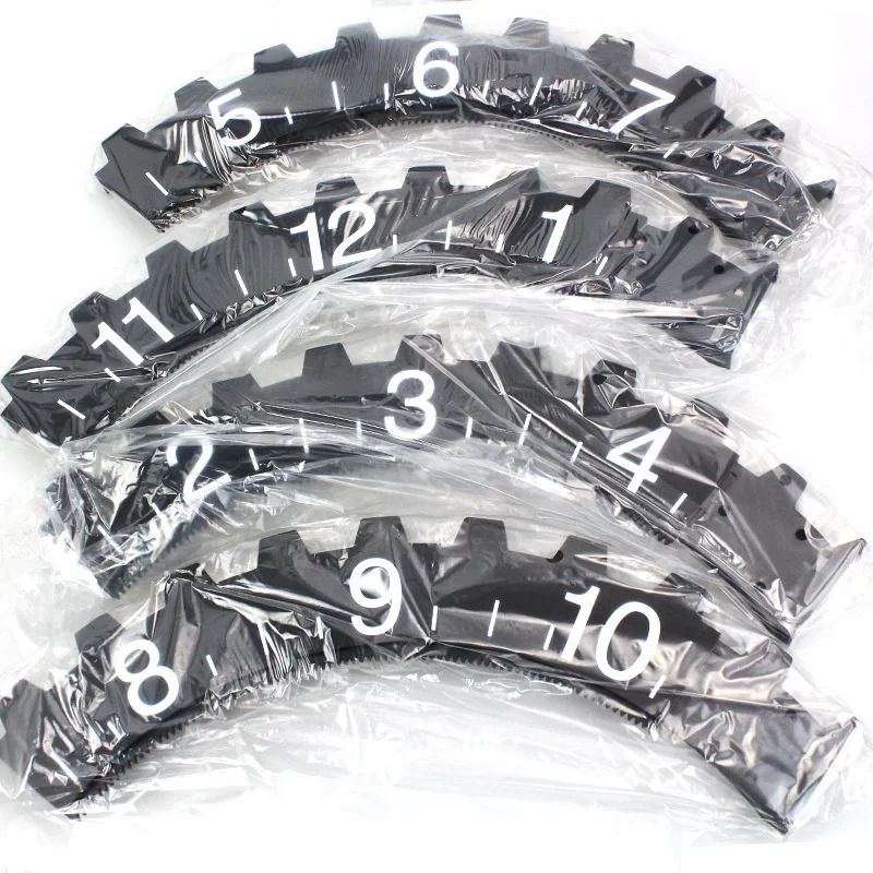 Popular European Style Classical Creative Mechanical Wall Watch Automatic Rotating Gear Calendar Wall Clocks