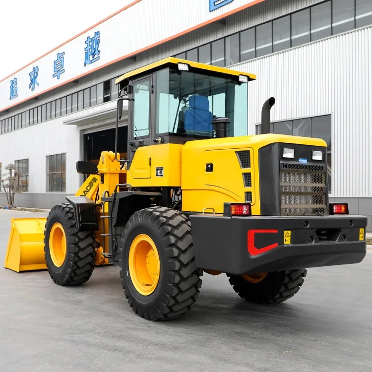 FREE SHIPPING Front End Loaders Compact Mini Diesel Loader  Snow Plow Wheel Loader Hydraulic
