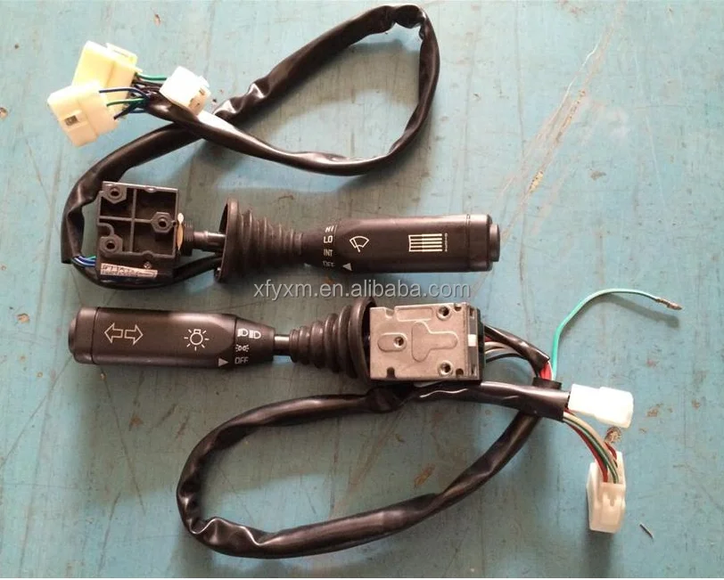 Combination Switch Assembly 238100150 JK3018D with Retarder Handle Original Kinglong  Bus