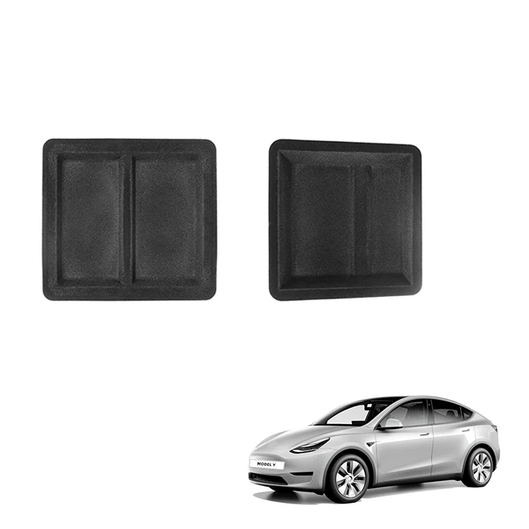 テスラ モデルY用 アクセサリーオートセンターコンソールオーガナイザー フロッキングセンターコントロールストレージボックス カーインテリアアクセサリー
