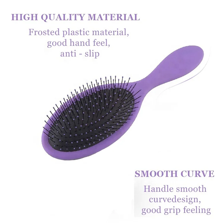 Оптовая торговля! Профессиональным изготовленным на заказ логосом салон подушки расческа зубные щетки с ворсинками из вьющихся волос кисти распутывающая расческа для волос