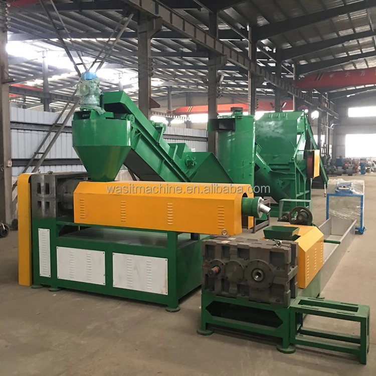 150-350kg/hour Automatic Waste Plastic Making Machine Plastic Pellet Recycle Granulator