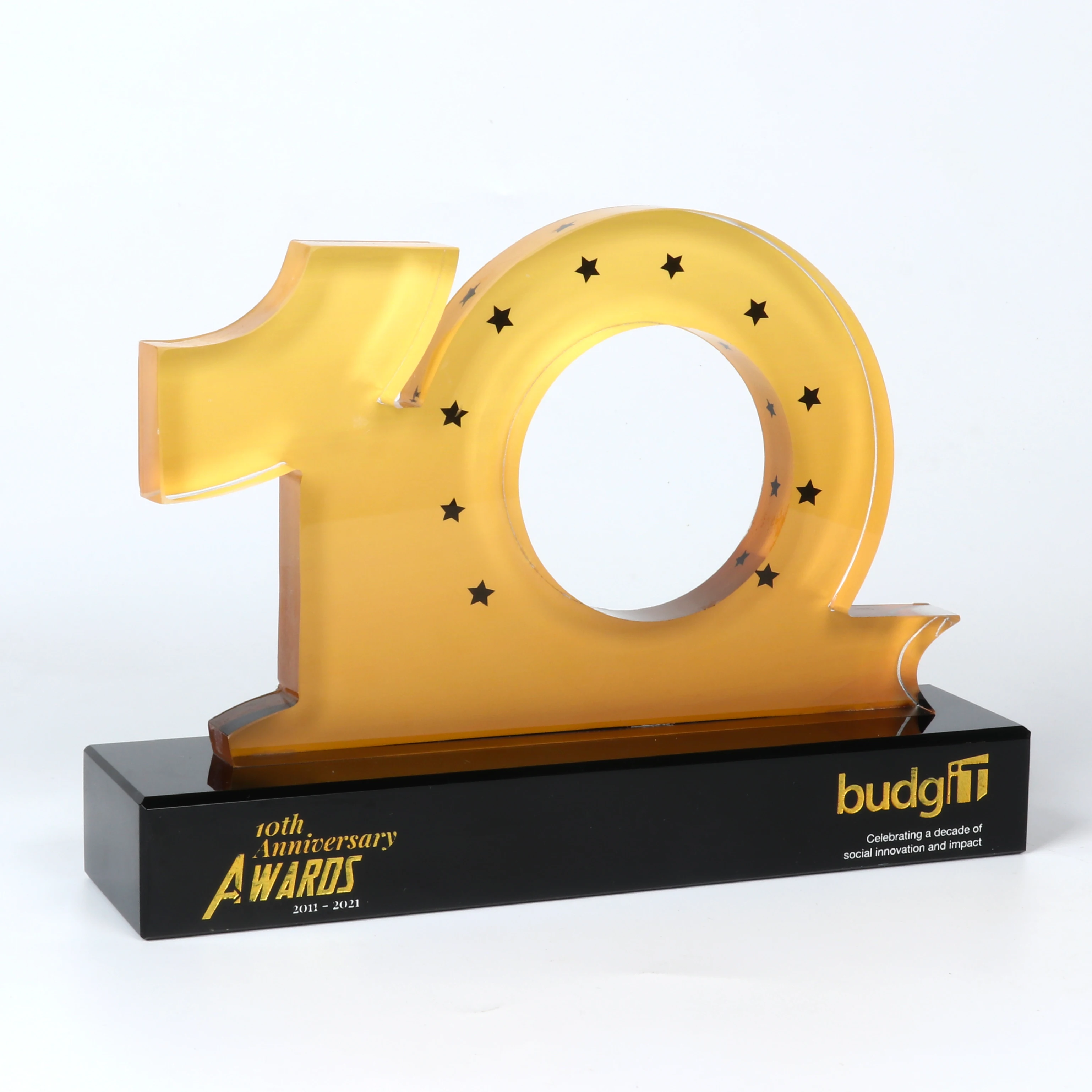 product 10th anniversary commemorative crystal trophy for souvenir-7