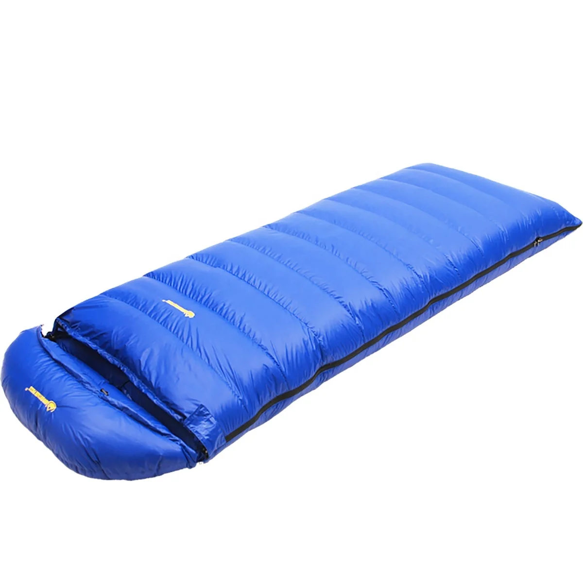 OEM спальный мешок с гусиным пухом для кемпинга 800/1000, зимние водонепроницаемые спальные мешки для кемпинга в холодную погоду