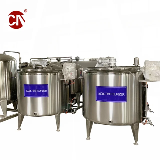 50L milk pasteurizer tank HJ-SJ50 Dairy stainless steel batch pasteurization machine for beer juice ice cream