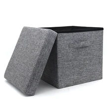 HStex Bedroom Furniture 2020 Clothes Storage Sit Box Fabric Chair Child Cube Animal Customize Ottoman