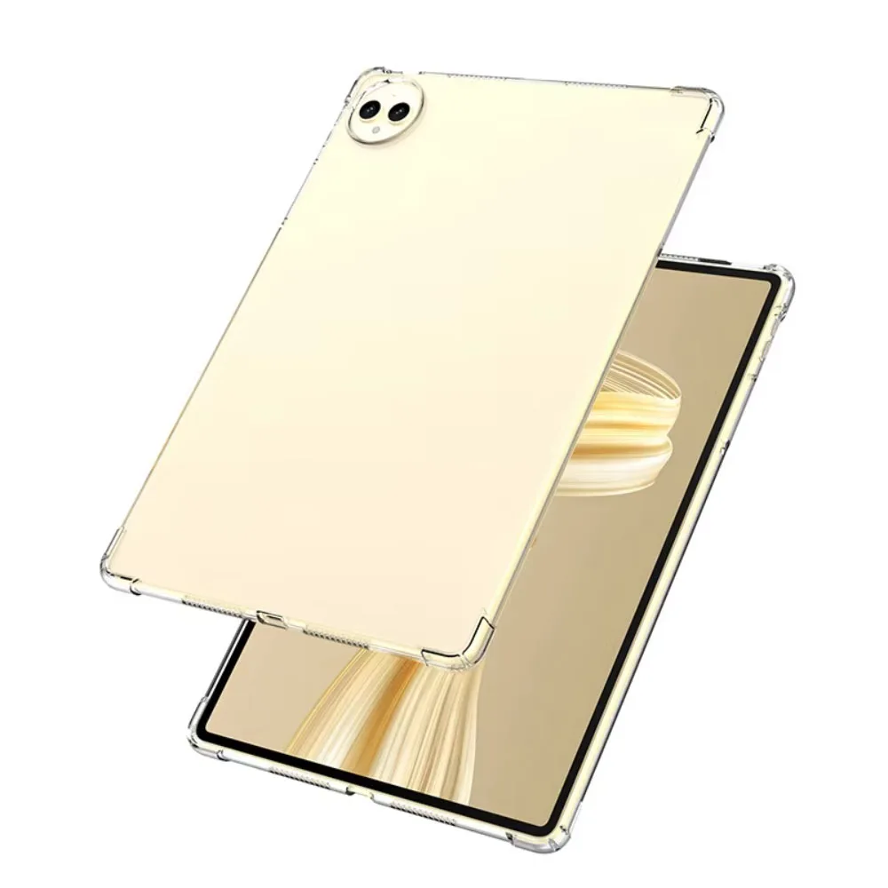 product laudtec clear tablet case 122 inch shockproof cushion corner transparent soft tpu protective cover for huawei matepad pbk275-29