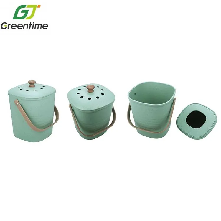 Bambus faser Umwelt freundliche Kchen theke Mll Recycling Kompost Dnger  behlter Home Kompost behlter| Alibaba.com