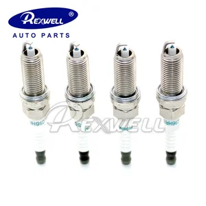 REXWELL High Quality Engine Plugs Ignition Candle Iridium Spark Plugs 0242129529 SC16HR11 90919-01275 for Toyota Corolla Prius